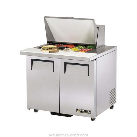 True TSSU-36-12M-B-ADA-HC Refrigerated Counter, Mega Top Sandwich / Salad Unit