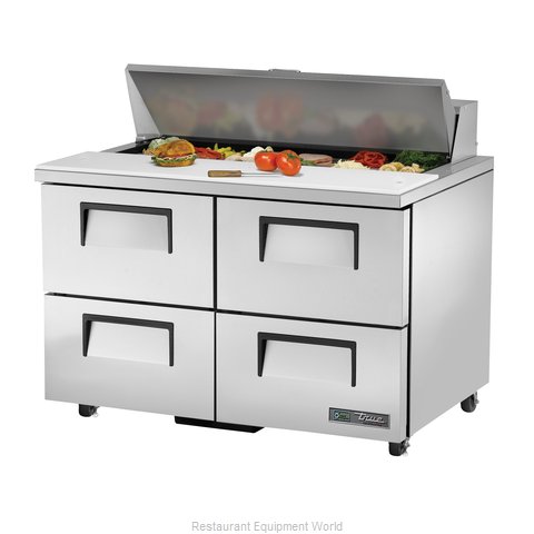 True TSSU-48-12D-4-ADA-HC Refrigerated Counter, Sandwich / Salad Top (Magnified)
