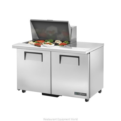 True TSSU-48-12M-B-ADA-HC Refrigerated Counter, Mega Top Sandwich / Salad Unit