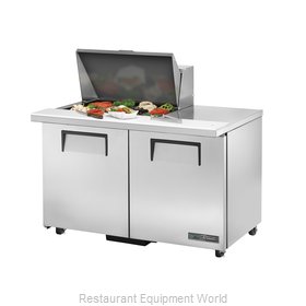 True TSSU-48-12M-B-ADA-HC Refrigerated Counter, Mega Top Sandwich / Salad Unit