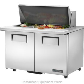 True TSSU-48-18M-B-ADA-HC Refrigerated Counter, Mega Top Sandwich / Salad Unit