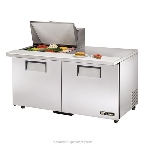 True TSSU-60-12M-B-ADA-HC Refrigerated Counter, Mega Top Sandwich / Salad Unit
