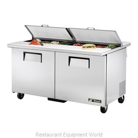 True TSSU-60-16-DS-ST-HC Refrigerated Counter, Sandwich / Salad Top