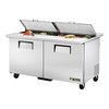 Mesa Refrigerada de Preparación de Emparedados
 <br><span class=fgrey12>(True TSSU-60-16-DS-ST-HC Refrigerated Counter, Sandwich / Salad Top)</span>