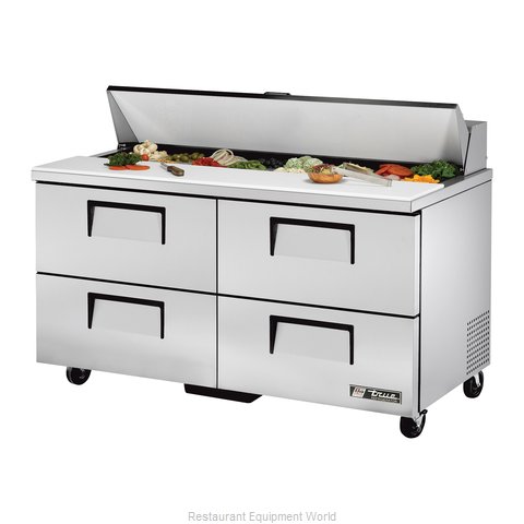 True TSSU-60-16D-4-HC Refrigerated Counter, Sandwich / Salad Top