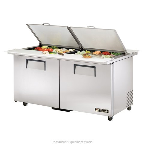 True TSSU-60-24M-B-DS-ST-ADA-HC Refrigerated Counter, Mega Top Sandwich / Salad