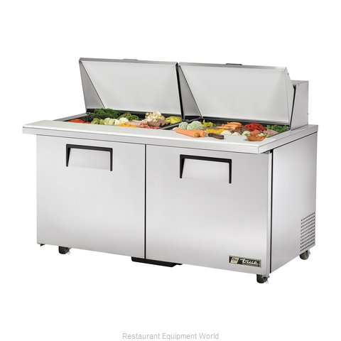 True TSSU-60-24M-B-ST-ADA-HC Refrigerated Counter, Mega Top Sandwich / Salad Uni
