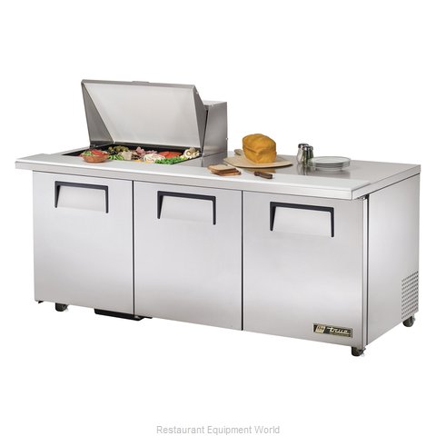 True TSSU-72-12M-B-ADA-HC Refrigerated Counter, Mega Top Sandwich / Salad Unit