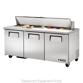 True TSSU-72-18-HC Refrigerated Counter, Sandwich / Salad Top