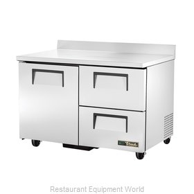 True TWT-48D-2-HC Refrigerated Counter, Work Top