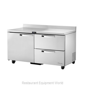 True TWT-60D-2-HC~SPEC3 Refrigerated Counter, Work Top
