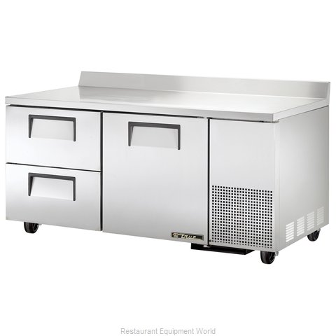 True TWT-67D-2-HC Refrigerated Counter, Work Top