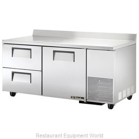 True TWT-67D-2-HC Refrigerated Counter, Work Top