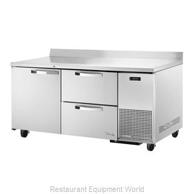 True TWT-67D-2-HC~SPEC3 Refrigerated Counter, Work Top