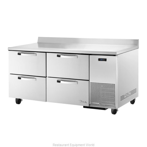 True TWT-67D-4-HC~SPEC3 Refrigerated Counter, Work Top