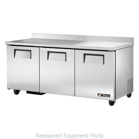 True TWT-72-HC Refrigerated Counter, Work Top