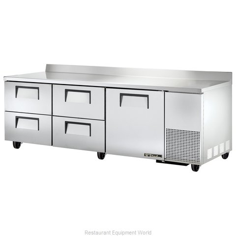 True TWT-93D-4-HC Refrigerated Counter, Work Top