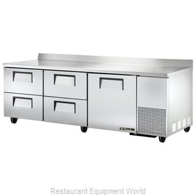 True TWT-93D-4-HC Refrigerated Counter, Work Top