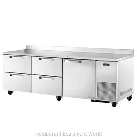 True TWT-93D-4-HC~SPEC3 Refrigerated Counter, Work Top