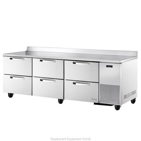 True TWT-93D-6-HC~SPEC3 Refrigerated Counter, Work Top