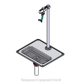 TS Brass 5GF-16P-WS Glass Filler Station with Drain Pan