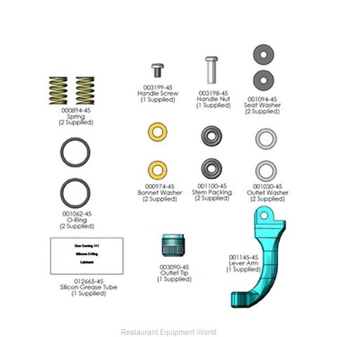 TS Brass 5GF-RK Glass Filler, Parts & Accessories