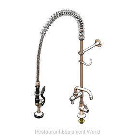 TS Brass 5PR-1S06 Pre-Rinse Faucet Assembly, with Add On Faucet