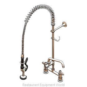 TS Brass 5PR-8D08 Pre-Rinse Faucet Assembly, with Add On Faucet