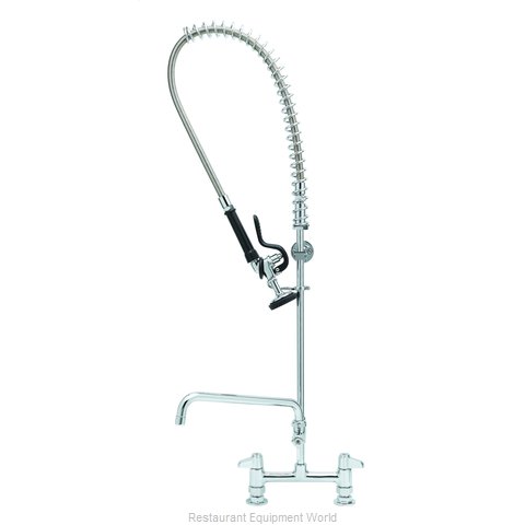 TS Brass 5PR-8D12 Pre-Rinse Faucet Assembly, with Add On Faucet