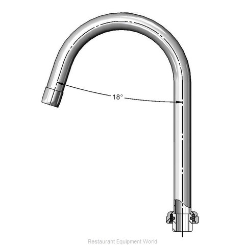 TS Brass 5SP-05C Faucet, Nozzle / Spout