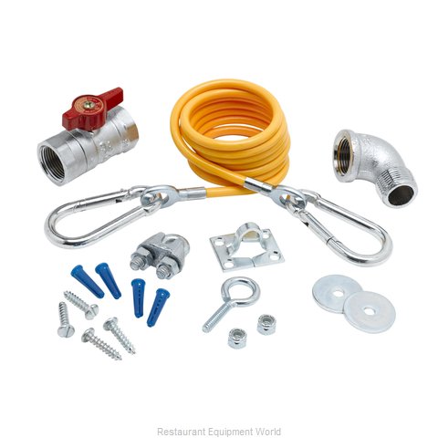 TS Brass AG-KD Gas Connector Hose Kit