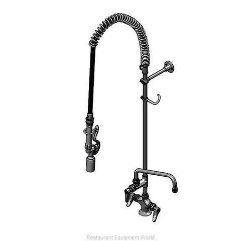 TS Brass B-0113-10CRBJST Pre-Rinse Faucet Assembly, with Add On Faucet