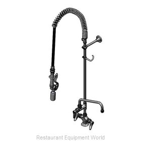 TS Brass B-0113-10CRBJST Pre-Rinse Faucet Assembly, with Add On Faucet