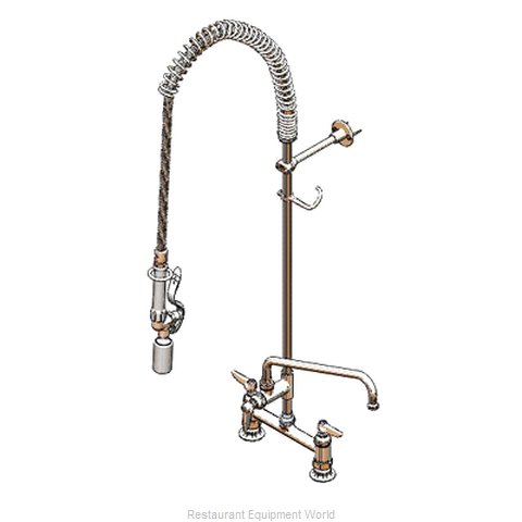 TS Brass B-0123-12-CR-BC Pre-Rinse Faucet Assembly