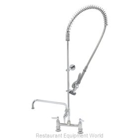 TS Brass B-0123-ADF06-B Pre-Rinse Faucet Assembly, with Add On Faucet