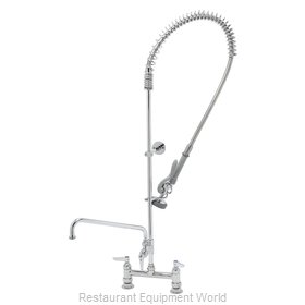 TS Brass B-0123-ADF12-B Pre-Rinse Faucet Assembly, with Add On Faucet