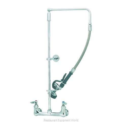 TS Brass B-0131-CR-B Pre-Rinse Faucet Assembly