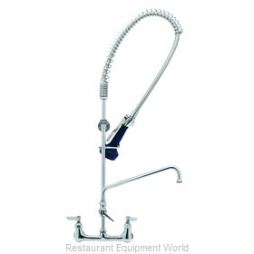 TS Brass B-0133-01-CR-8C Pre-Rinse Faucet Assembly, with Add On Faucet
