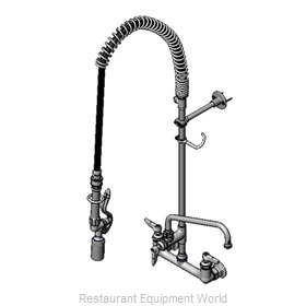 TS Brass B-0133-10CRBJST Pre-Rinse Faucet Assembly, with Add On Faucet