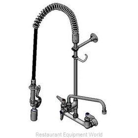 TS Brass B-0133-12A-CRBJ Pre-Rinse Faucet Assembly, with Add On Faucet