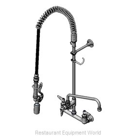 TS Brass B-0133-12ACBJST Pre-Rinse Faucet Assembly, with Add On Faucet