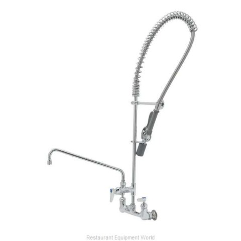 TS Brass B-0133-14-CRBJ Pre-Rinse Faucet Assembly, with Add On Faucet