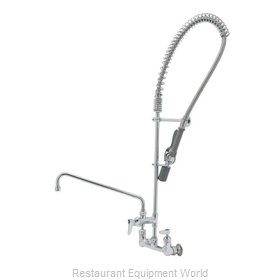 TS Brass B-0133-14-CRBJ Pre-Rinse Faucet Assembly, with Add On Faucet