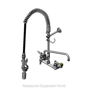 TS Brass B-0133-14CRBJSX Pre-Rinse Faucet Assembly, with Add On Faucet