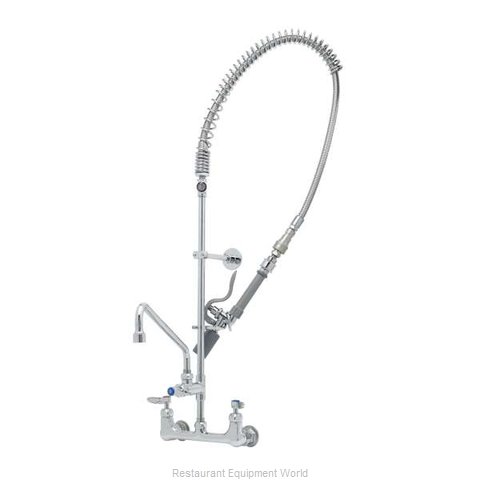 TS Brass B-0133-14CRQJST Pre-Rinse Faucet Assembly, with Add On Faucet