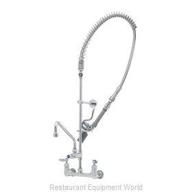 TS Brass B-0133-14CRQJST Pre-Rinse Faucet Assembly, with Add On Faucet