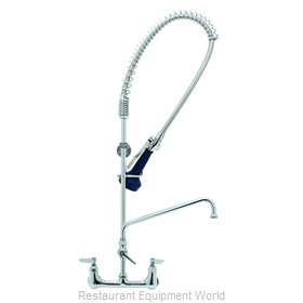 TS Brass B-0133-16-B08EL Pre-Rinse Faucet Assembly, with Add On Faucet