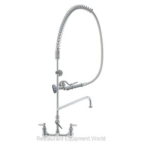 TS Brass B-0133-18-CRBEK Pre-Rinse Faucet Assembly, with Add On Faucet