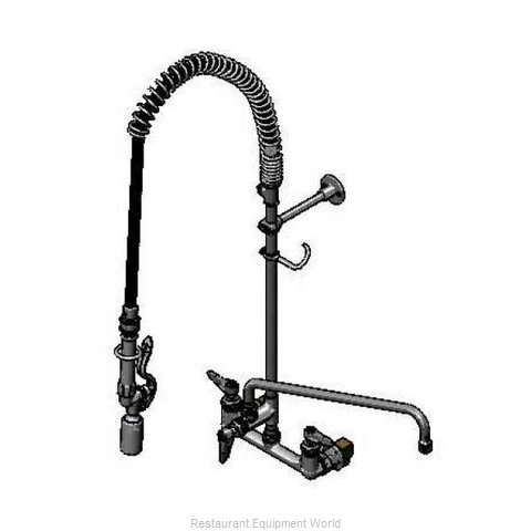 TS Brass B-0133-18CRBJST Pre-Rinse Faucet Assembly, with Add On Faucet