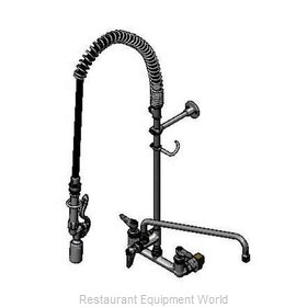 TS Brass B-0133-18CRBJST Pre-Rinse Faucet Assembly, with Add On Faucet